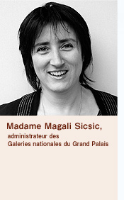 Magali Sicsic,administrateur des Galeries nationales du Grand Palais