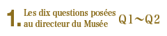 1.Les dix questions posées au directeur du Musée Q1`Q2