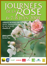 2008年の「バラ祭」のポスター