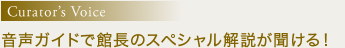 Curator's Voice@KChŊْ̃XyVI